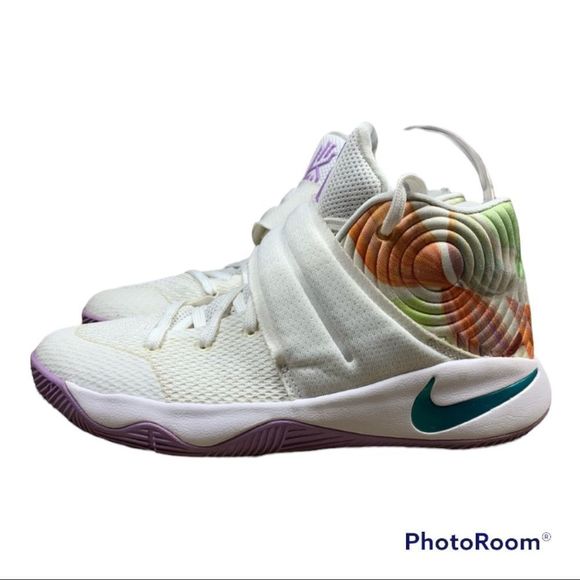 Nike Sneakers Rare Special Edition White Multicolored Women’s Size 7.5 - Picture 5 of 16